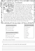 Vorschau - Arbeitsblätter - Leseverstehen Winter Klasse 2-4 | Lesetraining | Deutsch Lesen - Seite 3