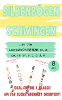 Vorschau - Arbeitsblätter - Silbenbögen schwingen, Silben einzeichnen von K bis Ü - Deckblatt