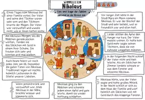 Vorschau - Arbeitsblätter - WIMMELLESEN Legende von Nikolaus 5-fach differenziert - Seite 3