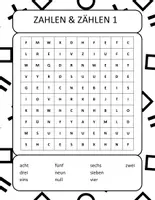 Vorschau - Spiele - Rätsel: Wortsuche zum Thema Mathematische Fachbegriffe - Seite 1