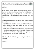 Vorschau - Arbeitsblätter - Leseblätter passend zum ZEBRA - Teil A I Klasse 1 I Druckschrift - Seite 2
