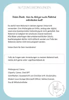 Vorschau - Mal- und Bastelvorlagen - Frohe Weihnachten in Gebärdensprache - Weihnachtskarten - Seite 1