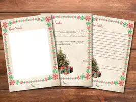 previzualizare - Santa Claus Letter Printable for Kids - Pagina 2