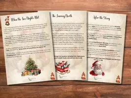 previzualizare - Santa Claus Unit Study, Christmas Activities - Pagina 1