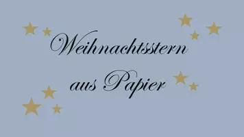 Vorschau - Mal- und Bastelvorlagen - Weihnachtsstern aus Papier - Seite 1