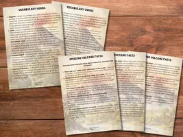 previzualizare - Volcanoes Unit Study For Kids Who Love Science - Pagina 1