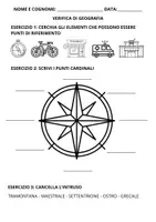 anteprima - Altro tipo di materiale - VERIFICA DI GEOGRAFIA - Pagina di copertina