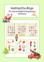 Vorschau - Spiele - Weihnachtsbingo mit 30 unterschiedlichen Bingokarten - Deckblatt