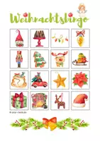 Vorschau - Spiele - Weihnachtsbingo mit 30 unterschiedlichen Bingokarten - Seite 1