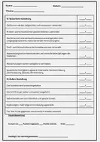 Vorschau - Arbeitsblätter - Bewertungsbogen - Sachlicher Brief Klasse 5 - Seite 2