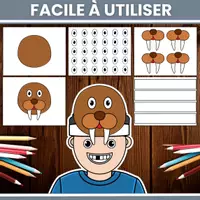 Aperçu - Matériel pour travaux manuels / dessin - Couronne Morse – Modèle Bricolage Hiver - Page 2