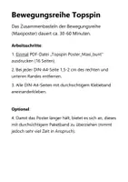 Vorschau - Poster - Materialpaket. Tischtennis Techniken. Bewegungsreihen. Poster - Seite 2