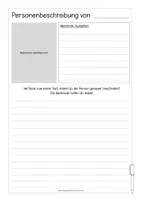 Vorschau - Anderer Materialtyp - Personenbeschreibung Abwechslungsreiches SET - Seite 1