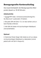 Vorschau - Poster - Tischtennis. Bewegungsreihe zum Vorhand-Konteraufschlag. Poster - Seite 1