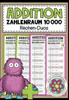 Vorschau - Aufgabenkarten - ADDITION (Zahlenraum 10 000) - 3 Rechen-Duos - Deckblatt