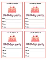 anteprima - Esercizi - Birthday Party Pretend Play Set Preschool Dramatic Play Kids Role - Pagina 1
