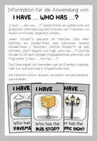 Vorschau - Spiele - ON THE STREETS - I have ... who has ...? - Seite 1