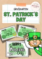 anteprima - Flashcard - St. Patrick´s Day (St. Patrick’s Day | Biglietti d'auguri) - Pagina di copertina