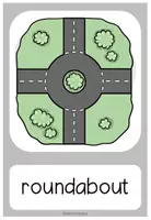 Vorschau - Bildkarten - ON THE STREETS - Picture + Word Cards - Seite 2