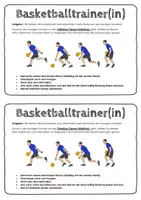 Vorschau - Arbeitsblätter - Basketball. Passive Schülerinnen und Schüler. Speed Dribbling - Seite 3