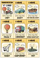 Vorschau - Spiele - MEANS OF TRANSPORT - I have ... who has ...? - Seite 2