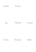 Vorschau - Unterrichtsreihen - Buchstabenweg GRUNDSCHRIFT - Wortmaterial ABC - Seite 2