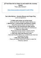 Aperçu - Apprentissages en autonomie - 🎵 Two Little Wolves – Finger Play and Nursery Rhyme 🐺🐺 - Page 2
