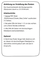 Vorschau - Poster - Basketball. Bewegungsreihe zum Positionswurf. Poster - Seite 1