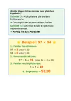 Vorschau - Unterrichtsreihen - 100er_Magie_Arbeitsblatt - Seite 1