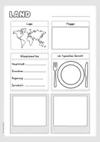 Vorschau - Arbeitsblätter - Kurzsteckbrief Länder - Seite 3