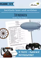 Vorschau - Unterrichtsreihen - Sachtexte lesen und verstehen: Erfindungen - Deckblatt