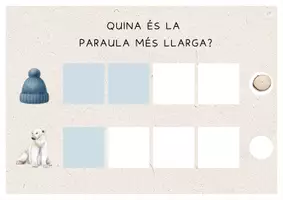 Vista previa - Juegos / Gamificación - QUINA ÉS LA PARAULA MÉS LLARGA (HIVERN) - página 1
