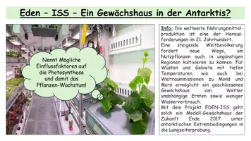 Vorschau - Stundenentwürfe - Einflussfaktoren Photosynthese - Wirkungsspektrum, Lichtstärke, CO₂ & Temperatur | Arbeitsblatt + Übungsaufgaben & Lösungen SEK II - Seite 2