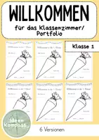 Vorschau - Arbeitsblätter - "Meine 1. Schulwoche" - Tagebuch/Portfolio - Deckblatt