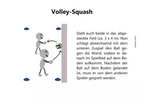 Vorschau - Stationenlernen - Materialpaket. Volleyball. Kleine Übungen für die Stationsarbeit. 25 Stationskarten - Seite 3