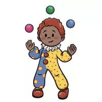Vorschau - selbst erstellte Cliparts/Grafiken - Cliparts Karneval/ Fasching - 21 farbenfrohe Illustrationen - Seite 3