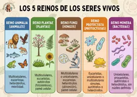 Vista previa - Hojas de trabajo - LOS 5 REINOS- FOLDABLES (Ciencias de la Naturaleza) - página 1