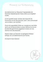 Vorschau - Arbeitsblätter - Übungsheft-Fingeralphabet - Gebärdensprache - Seite 2