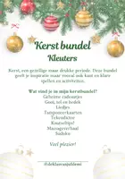 Voorbeeld - Kerst bundel Kleuters 2025 - Voorblad
