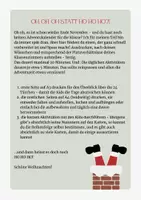 Vorschau - Mal- und Bastelvorlagen - Notfall-Adventskalender - schnell gemacht und wenig Aufwand - Seite 1