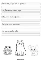 Vista previa - Unidades / Secuencias / Situaciones de Aprendizaje - caligrafía parte 1 - página 1