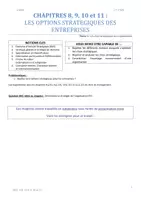 Aperçu - Préparation de séance / Séance complète - MGT Th3 Ch9 - Options stratégiques Entreprise - Projet - Page 1