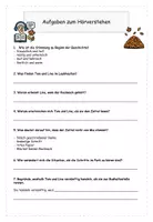 Vorschau - Arbeitsblätter - Hörverstehen „Die Stimme aus dem Laubhaufen“ – Spannende Kriminalgeschichte im Herbst (Klasse 5/6) - Seite 3