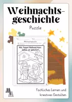 Vorschau - Arbeitsblätter - Materialpaket: Weihnachten, kreative Aufgaben - Seite 1