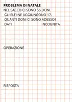 anteprima - Esercizi - Attività di matematica sul Natale in classe seconda primaria - Pagina 3