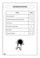 Vorschau - Arbeitsblätter - Unsere Planeten - Arbeitsheft (Grundschule) - Seite 1
