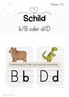 Vorschau - Merkblätter - Visualisierung - b oder d (Verwechslungsproblem) - Deckblatt