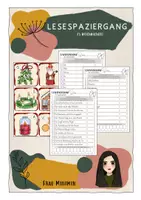 Vorschau - Spiele - Lesespaziergänge Materialpaket - Deckblatt
