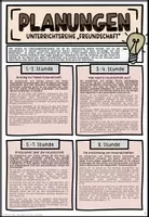 Vorschau - Stundenentwürfe - Inhalt und Planungsempfehlungen zu meiner Reihe "Freundschaft" für Klasse 8,9,10 - Seite 1