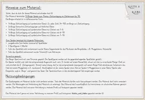 Vorschau - Spiele - 13x Bingo Zahlzerlegung bis 10, Förderung Zahlvorstellung, differenziert, bildlich+ symbolisch - Seite 1